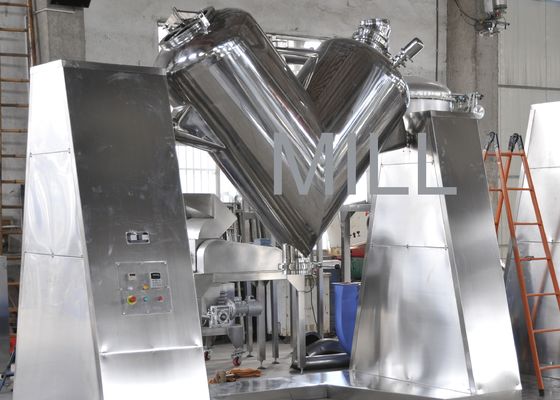 購入 ステンレス鋼の食糧はVの混合機機械、Vの形の粉のミキサーの馬小屋に味を付けます online manufacture