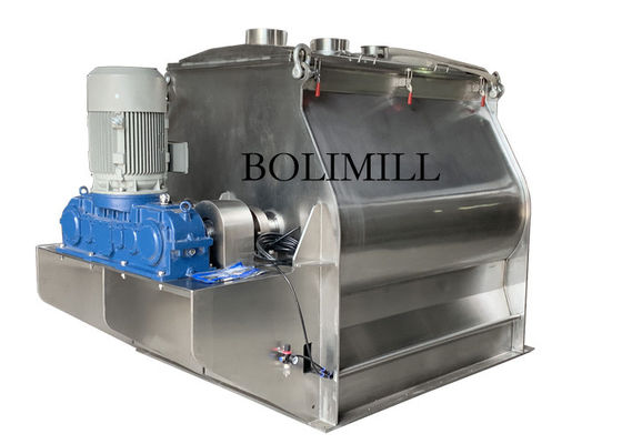 Food Grade Calcium Powder 600L Paddle Mixer Machine