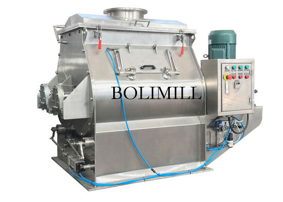Food Grade Calcium Powder 600L Paddle Mixer Machine