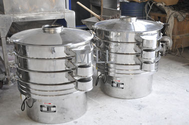 2000kg/h Vibroのふるい機械を振動させるGMPの標準的な産業小麦粉